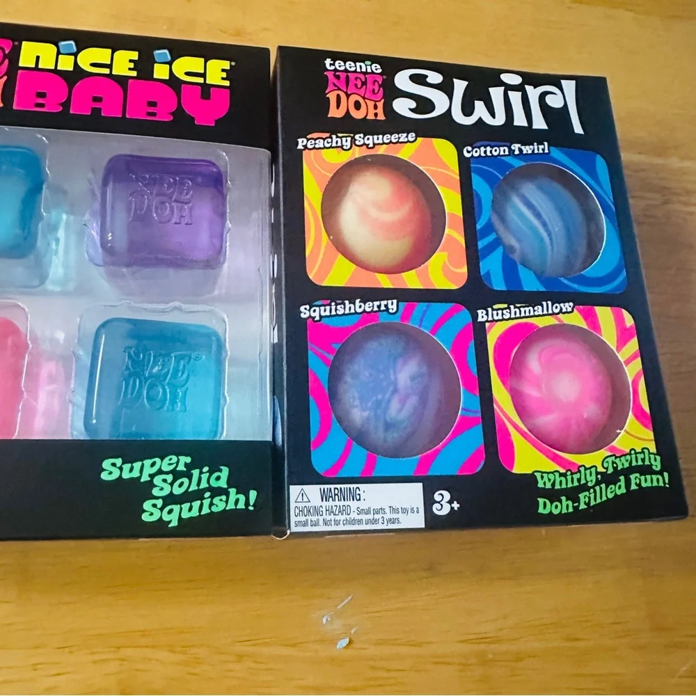 NeeDoh Teenie Swirl Stress Ball &
NeeDoh Nice Ice Baby - Picture 4 of 10